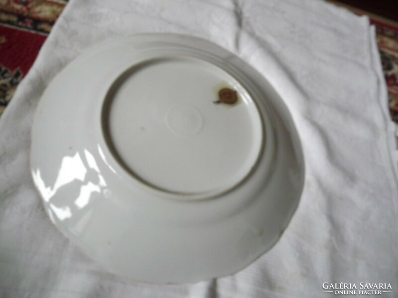 Lengyel festett porcelán tányér 26,5 cm