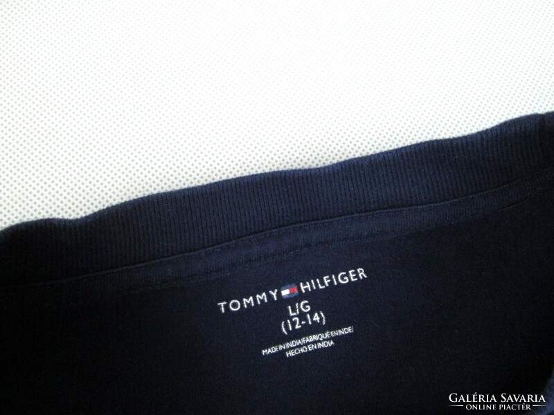 Original tommy hilfiger (kids) dark blue long sleeve t-shirt top
