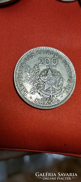 1901 - MCMI Brazília 200 Reis (1851)