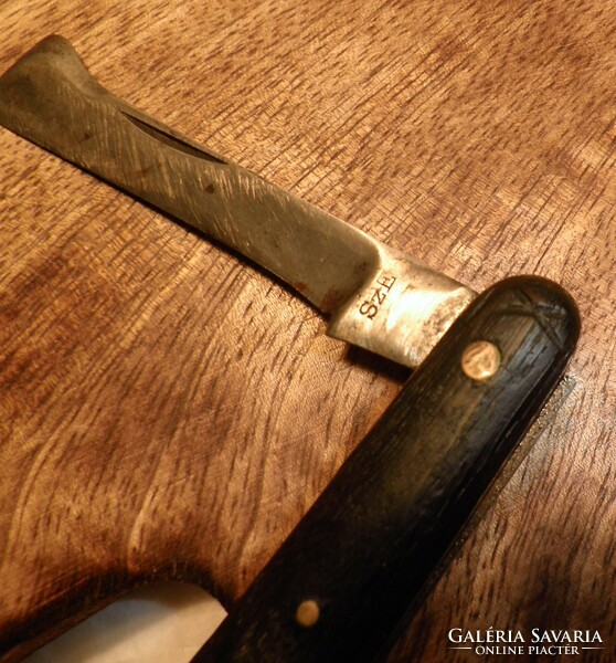 Old eye knife No.E. With a punch. From collection.