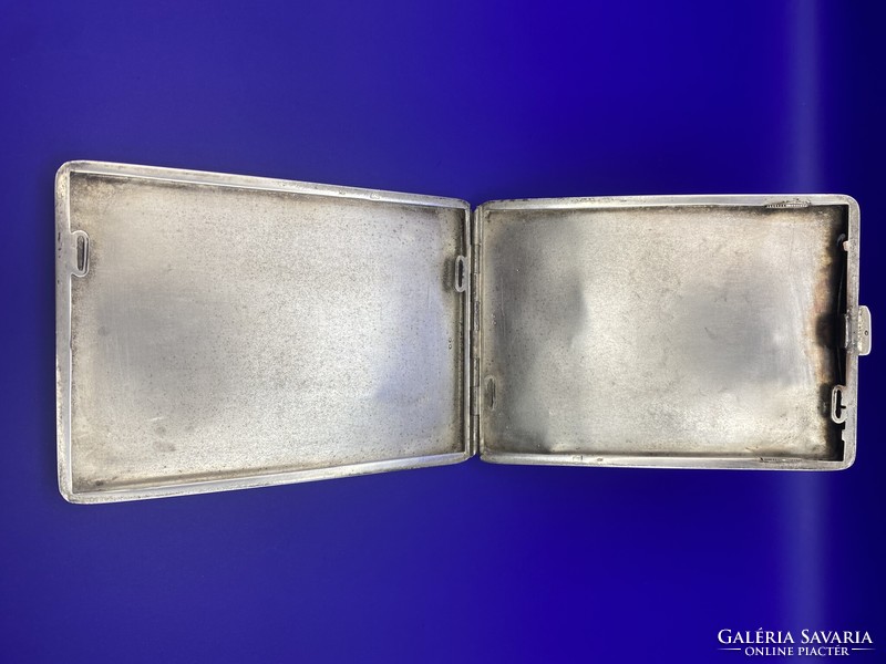 Silver cigarette case / cigarette holder box / box 1.