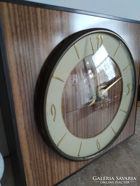 Vintage junghans german quartz wall clock