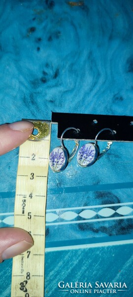 Very nice glass lens earrings