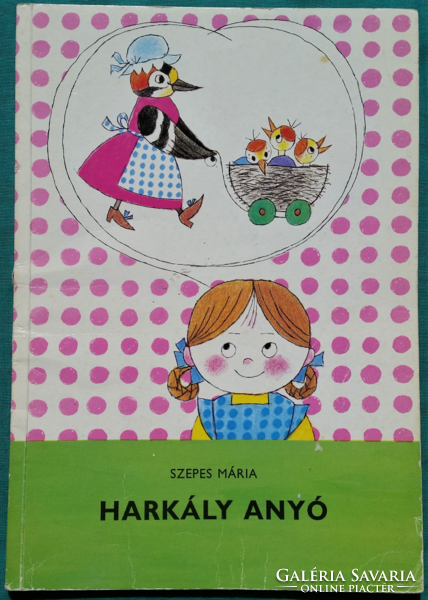 Mária Szepes: spotted panni - woodpecker mother - graphic designer: f. Anna Győrffy > fairy tale