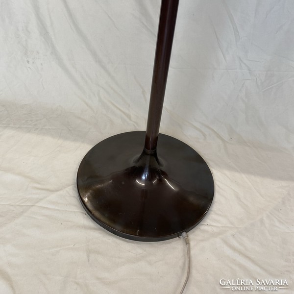 Art deco bronze floor lamp