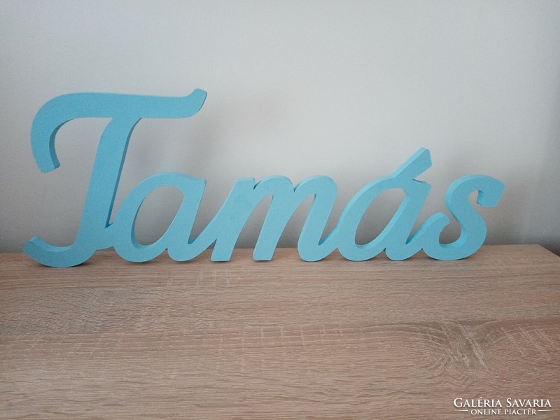 Wooden decorative name, decorative letter, decoration, inscription, baby name, baby room, baby room decoration, children's room decor