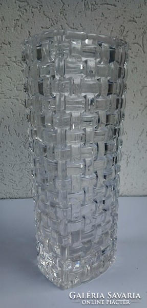Art deco Bosa Nova kristály váza ALKUDHATÓ design