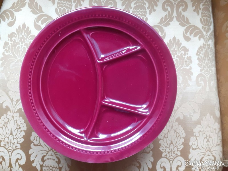 6 db fondüs (fondue) tányér.24 cm