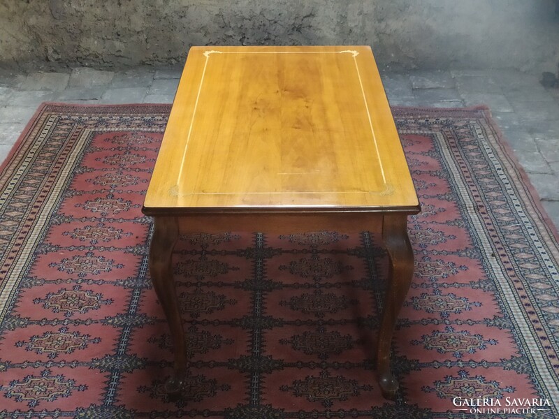 Neobaroque inlaid coffee table, coffee table, small table