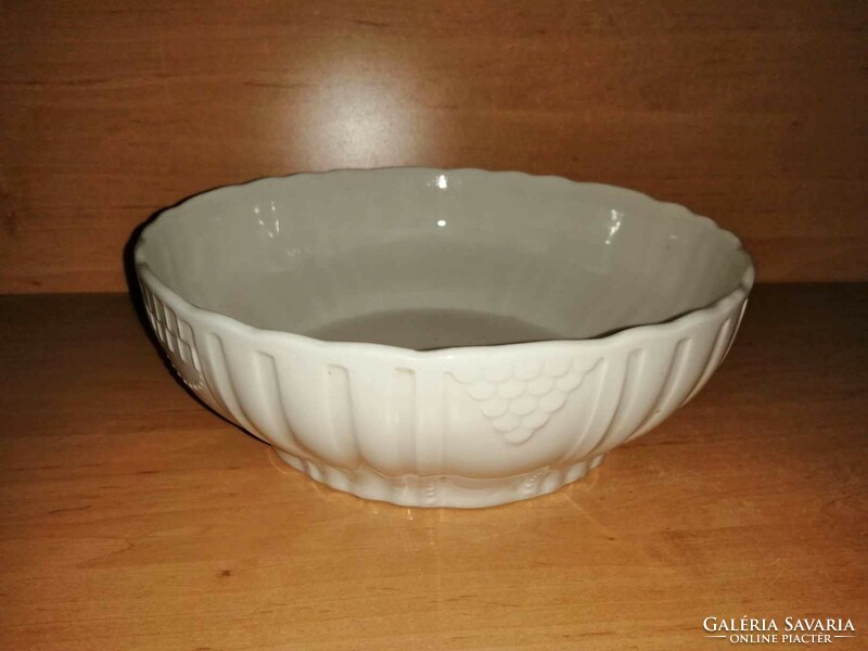 Zsolnay porcelán Hungária sorozat pogácsás, koma tál - 24 cm (7/p-1)