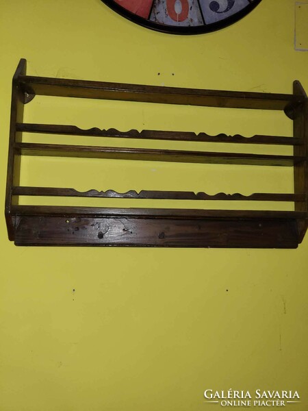 Plate holder shelf