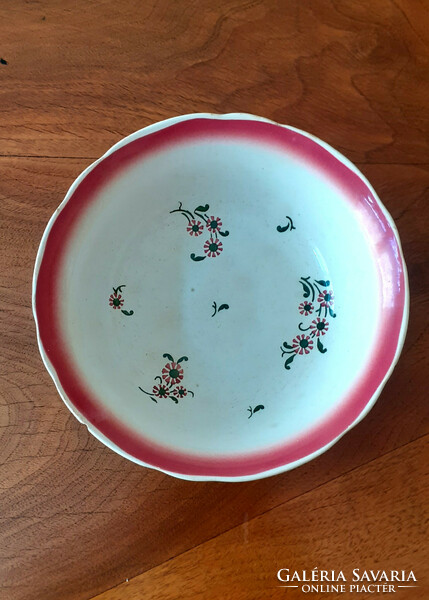 Antique granite bowl. 19X5 cm