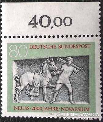 N1218sz / Németország 1984 A Neuss 2000. évfordulója bélyeg postatiszta ívszéli összegzőszámos
