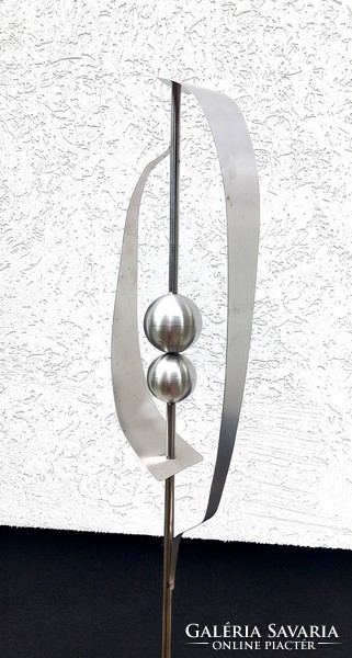 Modernist metal design ornament huge negotiable art deco