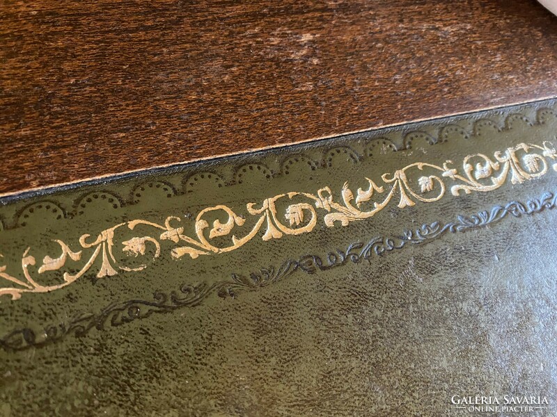 Edwardian English antique mahogany dresser, table