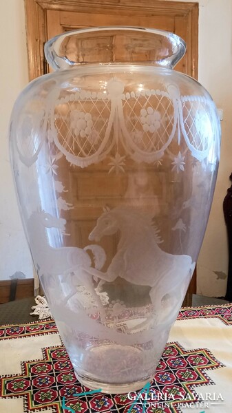 A beautiful rare Art Nouveau large vase