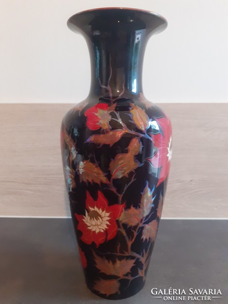 Zsolnay multi-fire eosin glazed vase 36 cm!