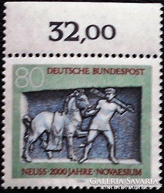 N1218sz / Germany 1984 a neuss 2000. Anniversary stamp postal clean curved edge summary number