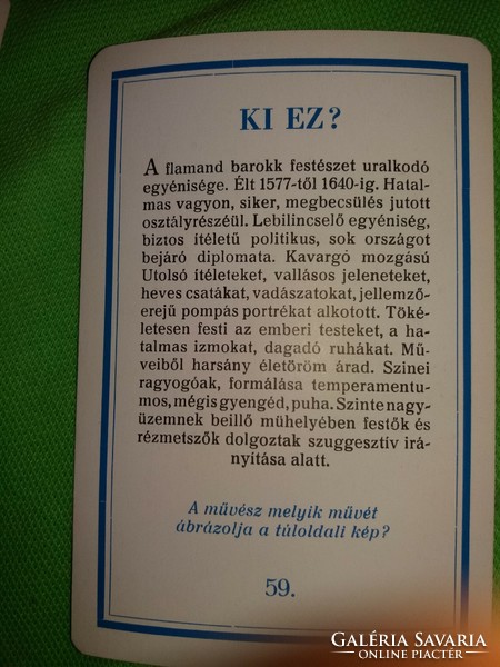 Antik KI EZ ? Művészettörténeti képes kártyás kvíz játék dobozával a képek szerint