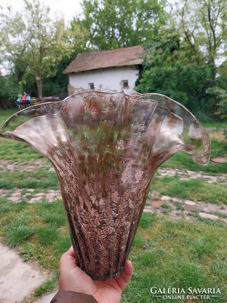 Berekfürdő fátyol váza 36x31cm