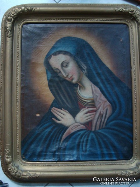 Antique Madonna, xix no. Middle, Bieder frame