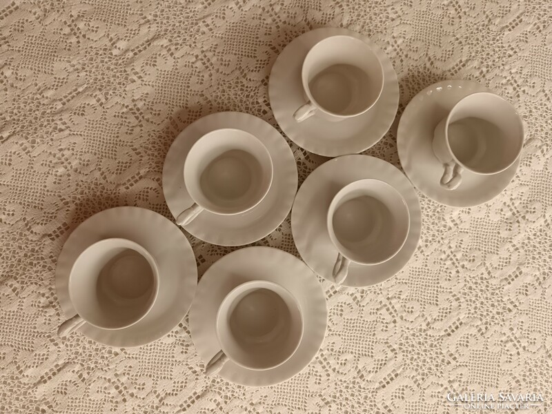White porcelain coffee set, mocha set