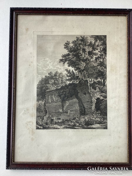 Antique engraving. 