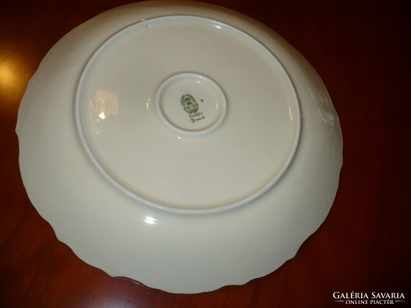 Zsolnay large wall plate or tray
