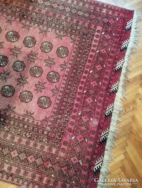 Hand-knotted Pakistani rug