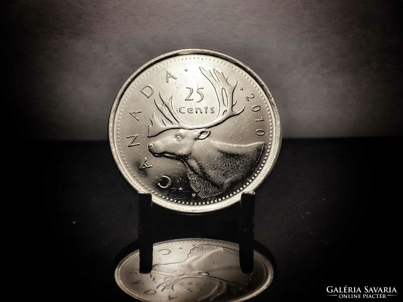 Canada 25 cents, 2010