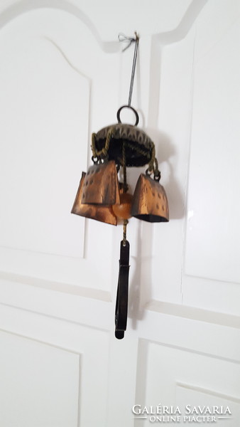 Wrought iron entry indicator, wind chime