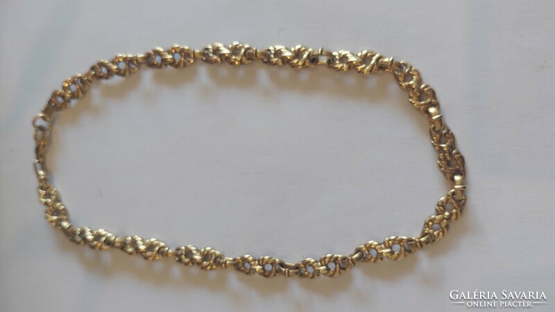 Gold plated necklace