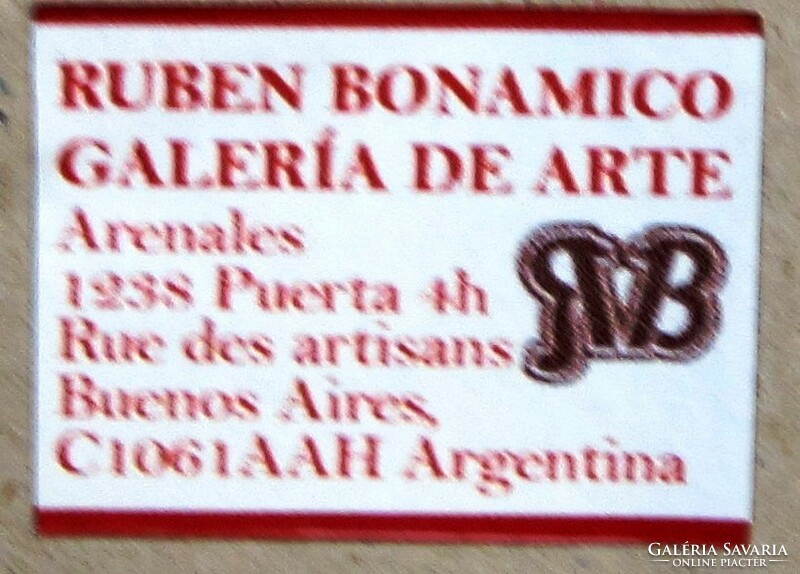 Argentinian contemporary painting, 1997, after a retro Coca-Cola advertisement, with certificate, marked.