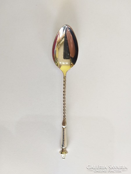 Rare antique Dutch silver teaspoon (date 04/24)