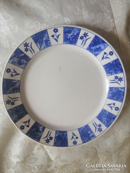 Colombia ciorona blue floral plate