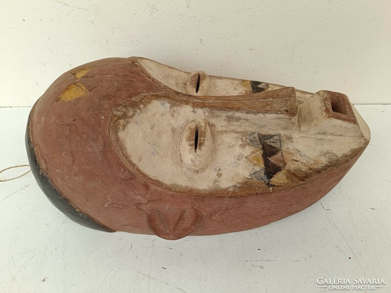 Antik afrikai maszk Fang népcsoport fa Gabon africká maska 732 dob 44 8717