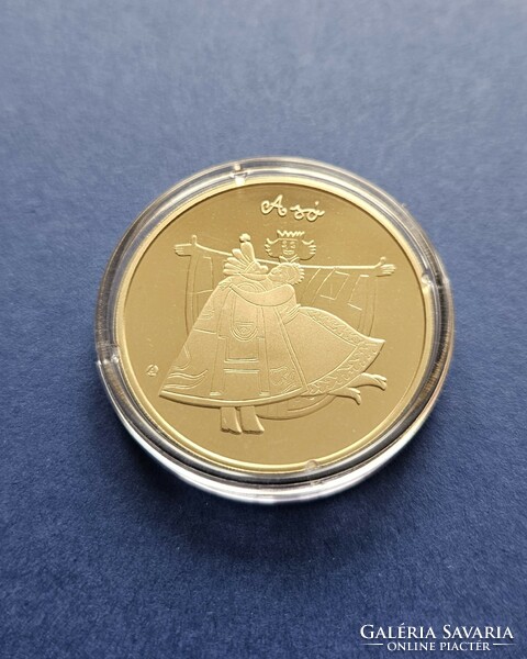 2023. Year of the salt non-ferrous metal commemorative coin in proof-like design (Element iii of the Hungarian folk tales series)