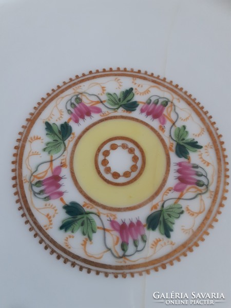 1 Herend plate with a rare pattern from the 1850s 4..