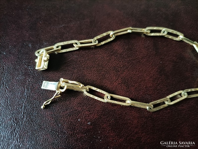14 carat gold bracelet, bracelet