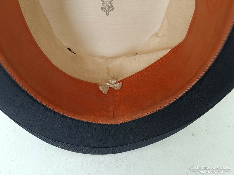 Antique top hat dress film theater costume prop damaged crumpled 410 8827