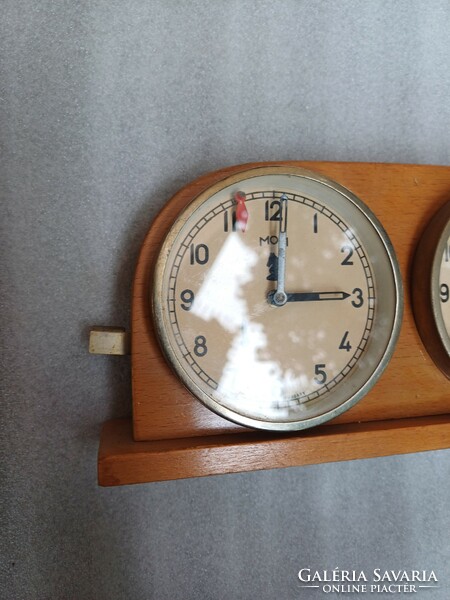 Old decorative mom chess clock in mint condition