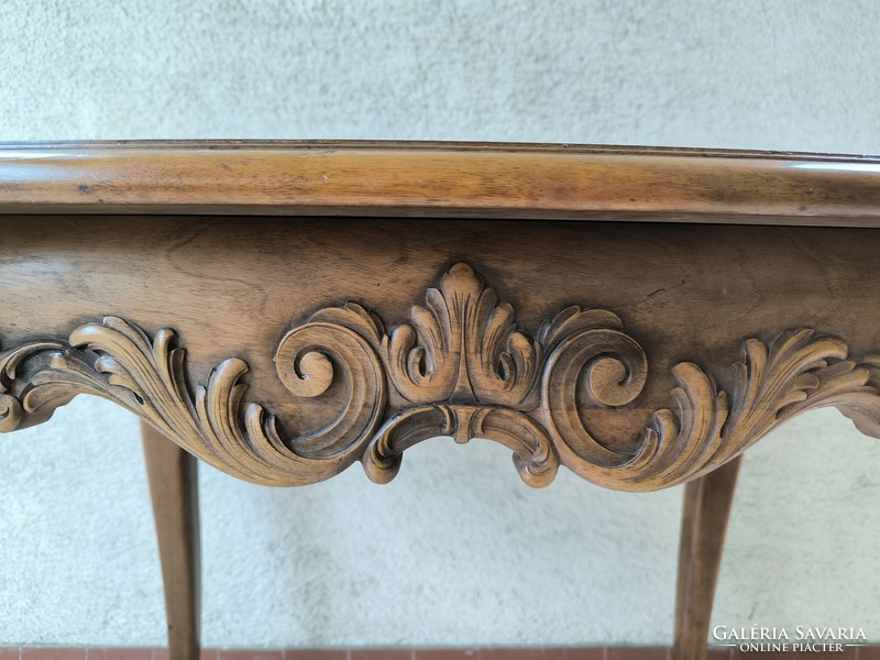 Wonderfully carved table salon rococo Viennese baroque style