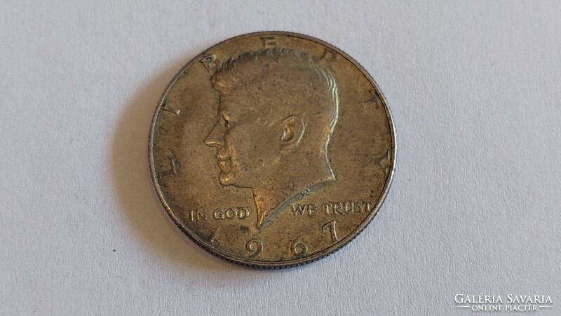 Fél dollár USA, Kennedy Fél dollár 1967 , Kennedy Half Dollar USA 1967