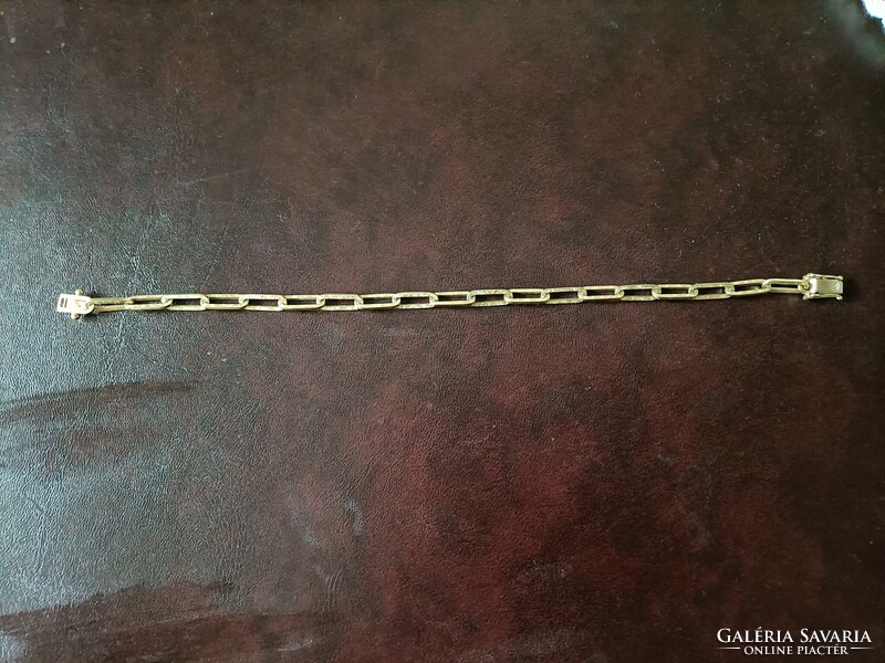 14 carat gold bracelet, bracelet