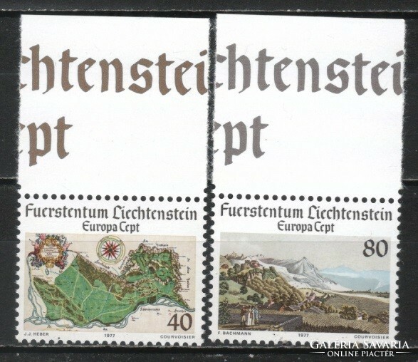 Liechtenstein 0228 mi 667-668 post office EUR 1.60