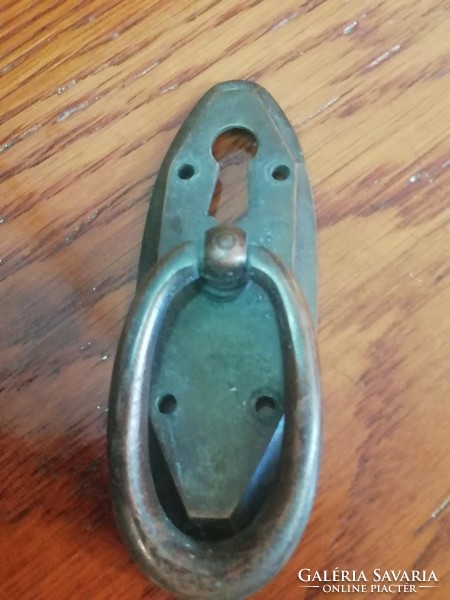 Antique copper handle, drawer handle, 2 pieces
