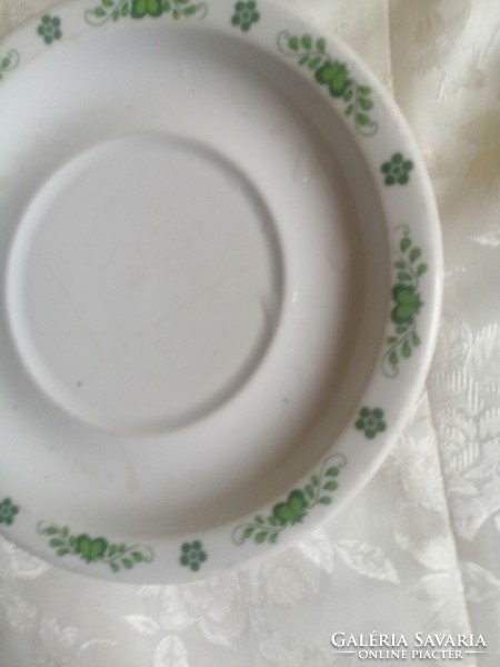 Alföldi retro tányér zöld mintás