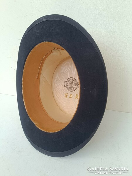 Antik cilinder kalap ruha film színház jelmez kellék sérült 413 8830