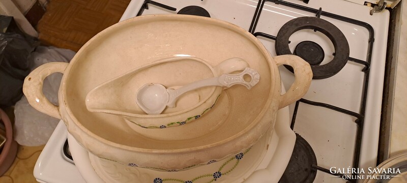 3 granite kitchen bowls