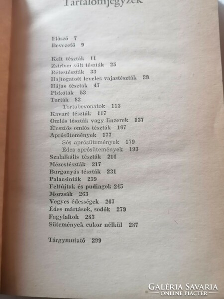 Süteményeskönyv (800 recept Péter Jánosné gyűjtésében)  1987.
